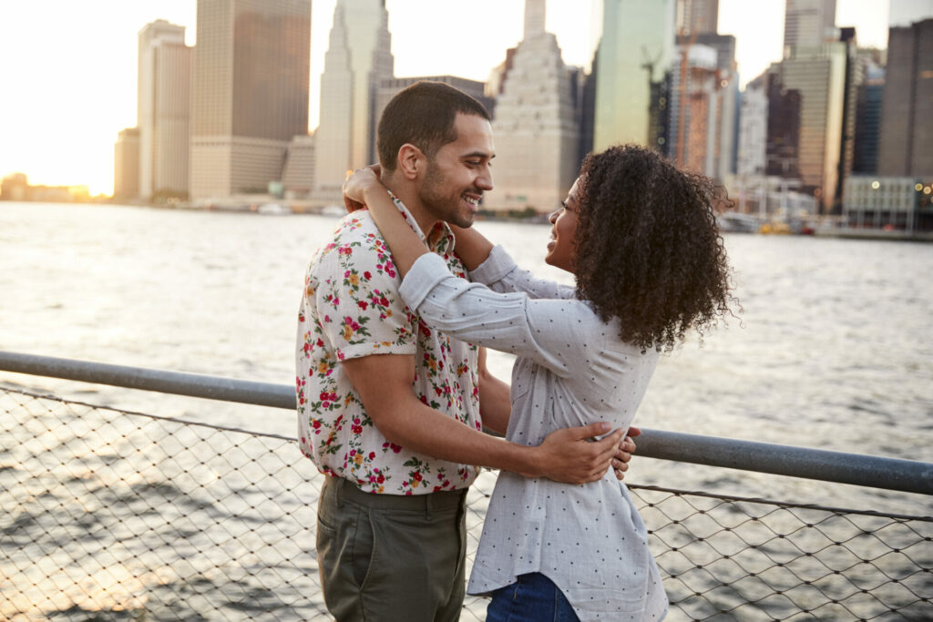 Image of couple in NYC getting marriage therapy to help address contempt in their relationship