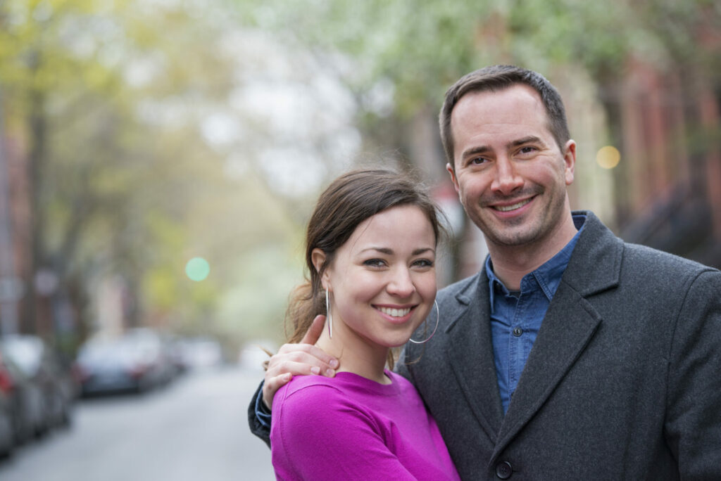 Image of couple where husband makes his wife feel worthless in NYC